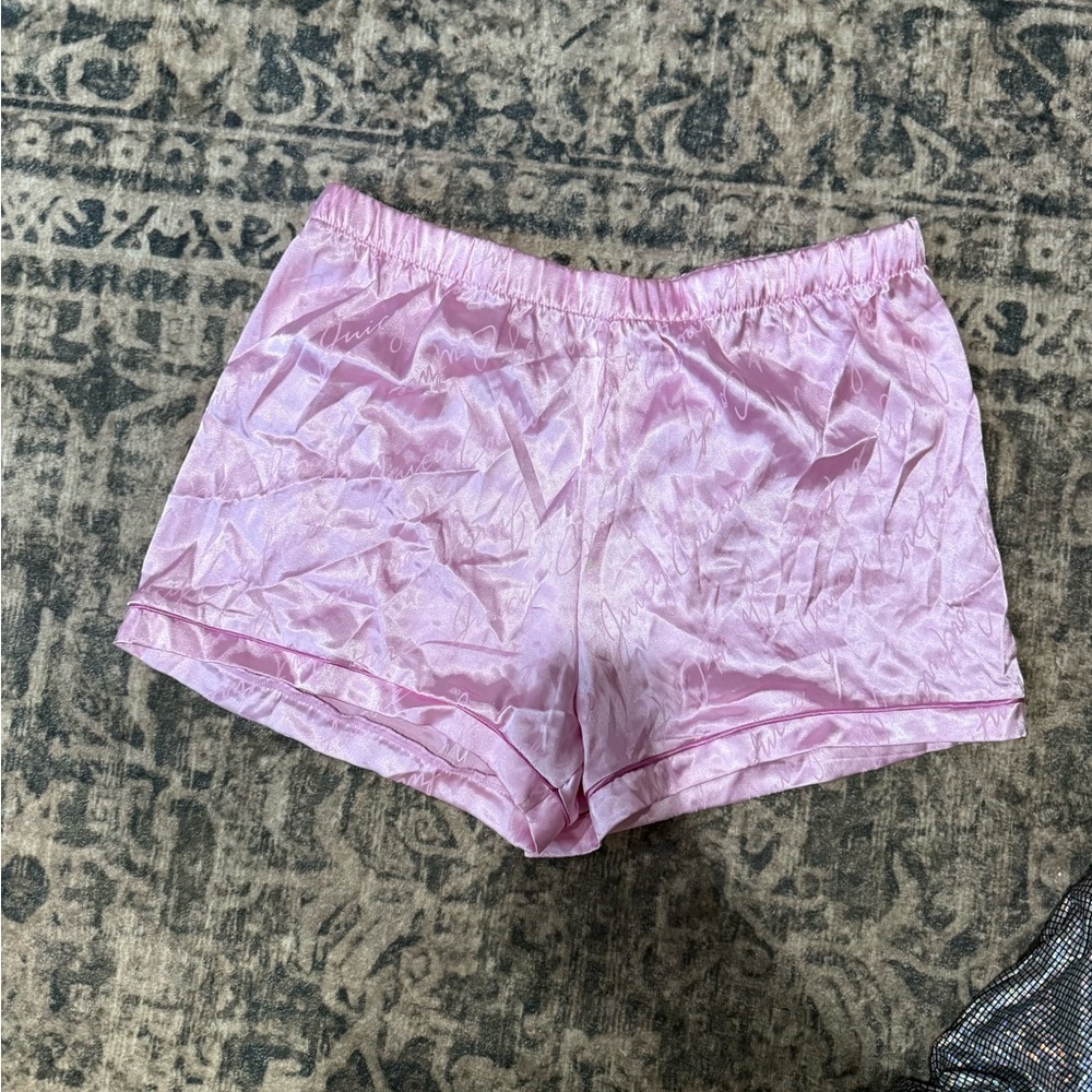 Juicy Couture Pink Women's Shorts size xl